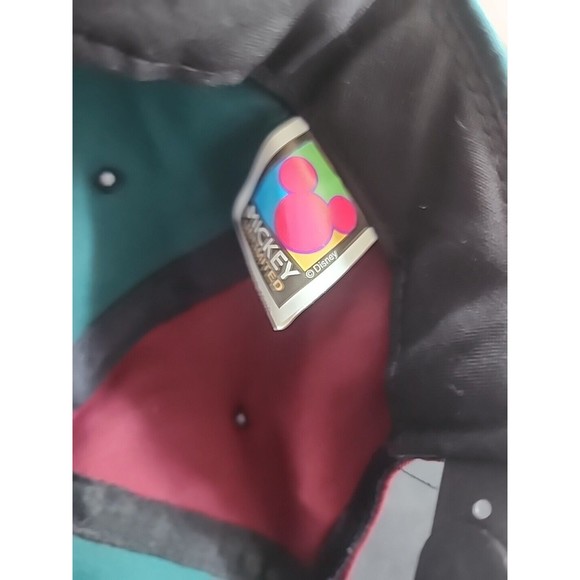 Disney Mickey Mouse Baseball Cap Hat Snap Back Mickey's Collection Embroidered - Picture 5 of 6